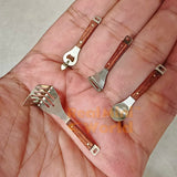 Miniature REAL Stainless Steel Cookware + Rack Set | Mini Cooking Store