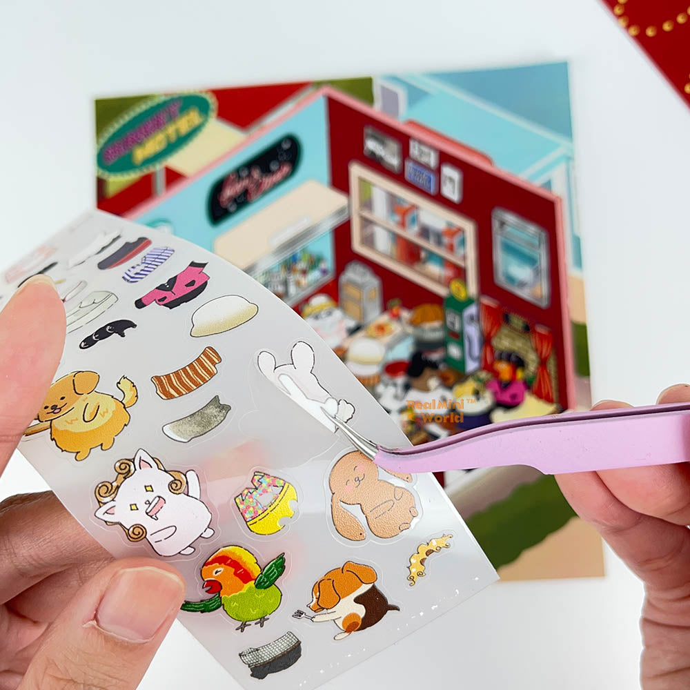 Make Vintage Bar & Dinner Deco Sticker Kit | Isometric Sticker Shop ...