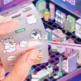 Make Your Own Arcade Deco Sticker Kit | Isometric Sticker Shop