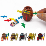 Miniature REAL WORKING Pop up Pirate Barrel game