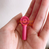 Miniature REAL Functioning Hair Dryer (Hot Pink) | Dollhouse Shop