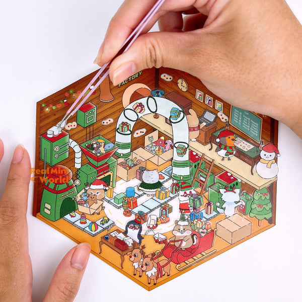 Make Your Own Toy Factory Deco Sticker Kit | Isometric Sticker Shop ...