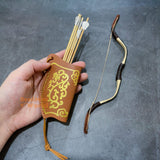 Miniature REAL Bow Archery | Handmade Miniature Shop | Real Mini World