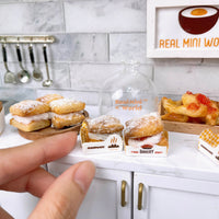 Miniature Bakery Paper Tray | Tiny Baking Shop