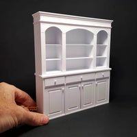 Miniature 1:12 Scale Bar Cabinet + Table Set |Dollhouse Miniature Shop