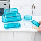 Miniature Food Container Box in Tosca | Mini Food REAL Cooking SHOP