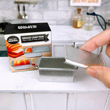 Miniature Aluminium Bread Loaf Pan | EASYBAKE Tiny Baking Shop