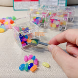 Miniature Stackable Candy Display Container + Candy Scoop Set | Mini Cooking Shop