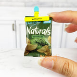 Miniature Potato Chip Bags + Clips Set | Mini Cooking Shop