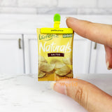 Miniature Potato Chip Bags + Clips Set | Mini Cooking Shop