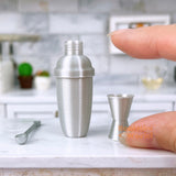 Miniature Cocktail Shaker Set | Mini Food Cooking Set