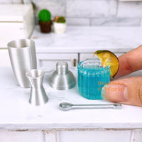 ミニチュアカクテルRセット ミニチュアカクテルシェイカーセット 🍸| ミニフードクッキングセット