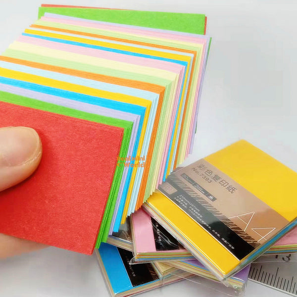 Miniature RANDOM Color Paper Pack | Mini Art & Journaling Shop – Real ...