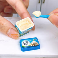 Miniature Cooking Vanilla Ice Cream Series | Mini REAL Cooking Shop