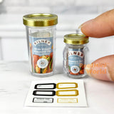Miniature REAL Preserve Jar