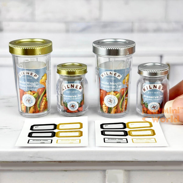Miniature REAL Preserve Jar