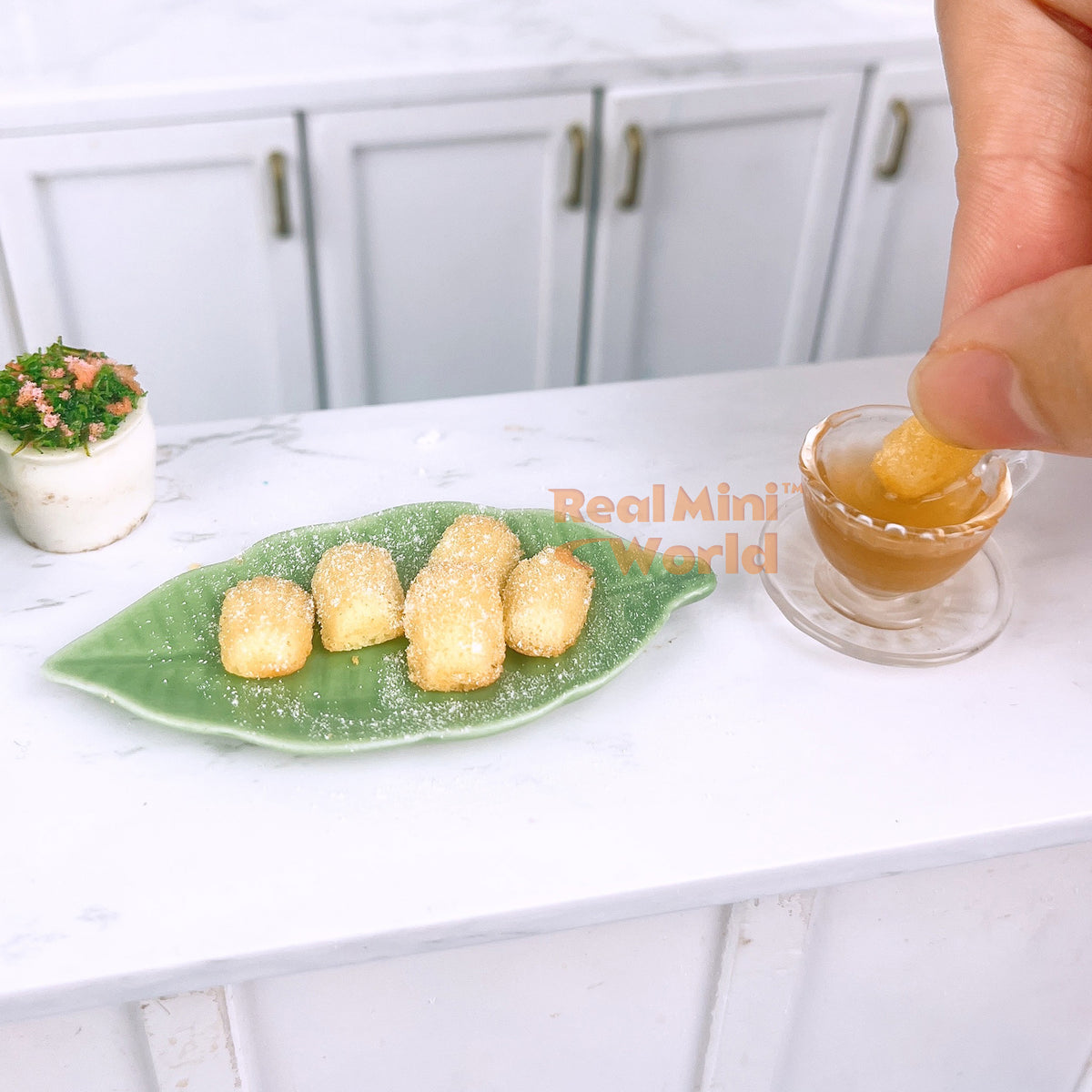 Miniature Madeleine Baking Tray | Tiny Cake Baking Shop – Real Mini World