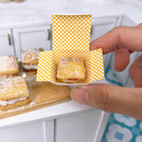 Miniature Bakery Pastry Box Packaging | Tiny Cooking & Baking Shop