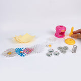 Miniature REAL Badge Maker Set (Pink) | Miniature Craft Shop