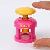 Miniature REAL Badge Maker Set (Pink) | Miniature Craft Shop