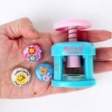 Miniature REAL Badge Maker Set (Blue)
