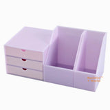 Miniature 1:6 Scale Table File Organizer Set in lavender |Dollhouse Miniature Shop