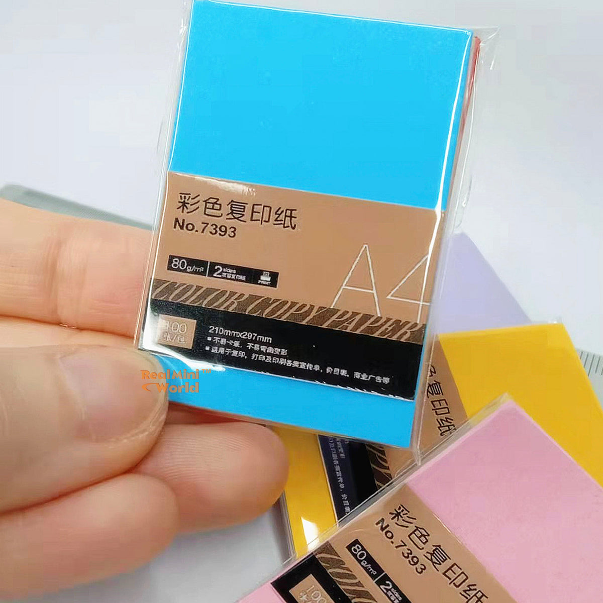Miniature RANDOM Color Paper Pack | Mini Art & Journaling Shop – Real ...