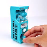 Miniature REAL Functioning Gacha Machine in blue | Dollhouse Miniature Shop