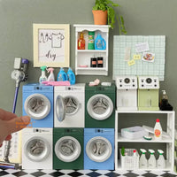 Miniature REAL Functioning Washing Laundry Machine | Tiny Things Shop