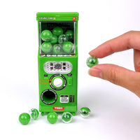 Miniature REAL Functioning Gacha Machine in green | Dollhouse Miniature Shop