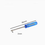 Miniature REAL Screwdriver cross head
| Dollhouse Miniature Shop