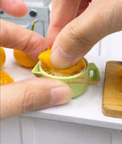 Miniature REAL Manual Citrus Squeezer (sage) | Tiny Food Cooking Shop