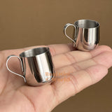 Miniature Stainless Steel Milk Frothing Pitcher | Mini Cooking Shop