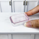 Miniature Food Container Box in Pink | Mini Food REAL Cooking SHOP