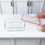 Miniature Food Container Box in Pink | Mini Food REAL Cooking SHOP