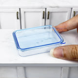Miniature Food Container Box in Blue | Mini Food REAL Cooking SHOP
