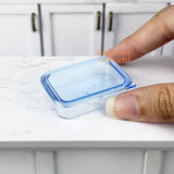 Miniature Food Container Box in Blue | Mini Food REAL Cooking SHOP