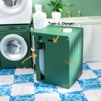 Miniature REAL Functioning Washing Laundry Machine | Tiny Things Shop