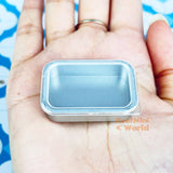 Miniature Food Container Box in Grey | Mini Food REAL Cooking SHOP
