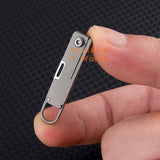 Miniature Grey Folding Knife | Handmade Miniature Shop