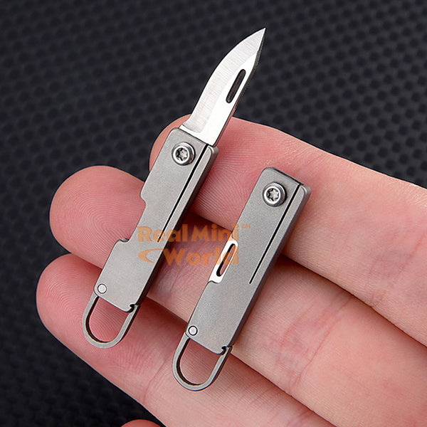 Miniature Grey Folding Knife | Handmade Miniature Shop