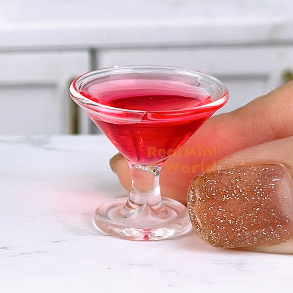 Miniature REAL Cocktail Glass | Mini REAL Cooking Shop