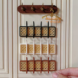 Miniature Rattan Webbing Style Wall Hanger | Dollhouse Miniature Shop