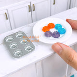 Miniature Flower Donut Baking Pan | Tiny Cake Baking Shop