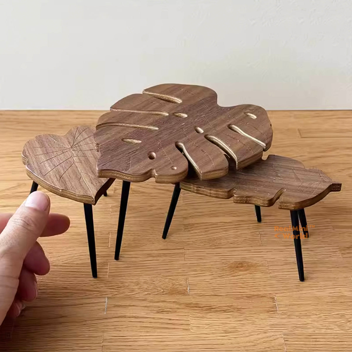 Mini Vtable Miniature Leaf Inspired Coffee Table | Handmade Miniature Shop – Real ...