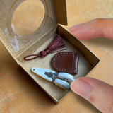 Miniature REAL Scissor with Tassel & Pouch