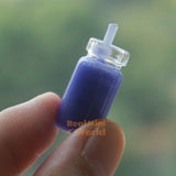 Miniature Purple REAL Candle in Glass | REAL Functioning Dollhouse Shop