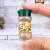 Miniature REAL White Pepper Seasoning