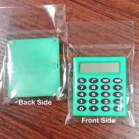 Miniature REAL Functioning Green Calculator | Dollhouse Miniature Shop