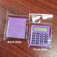 Miniature REAL Functioning Purple Calculator | Dollhouse Miniature Shop